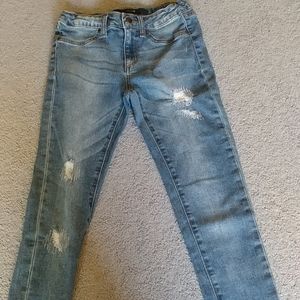 Girls distress jeans